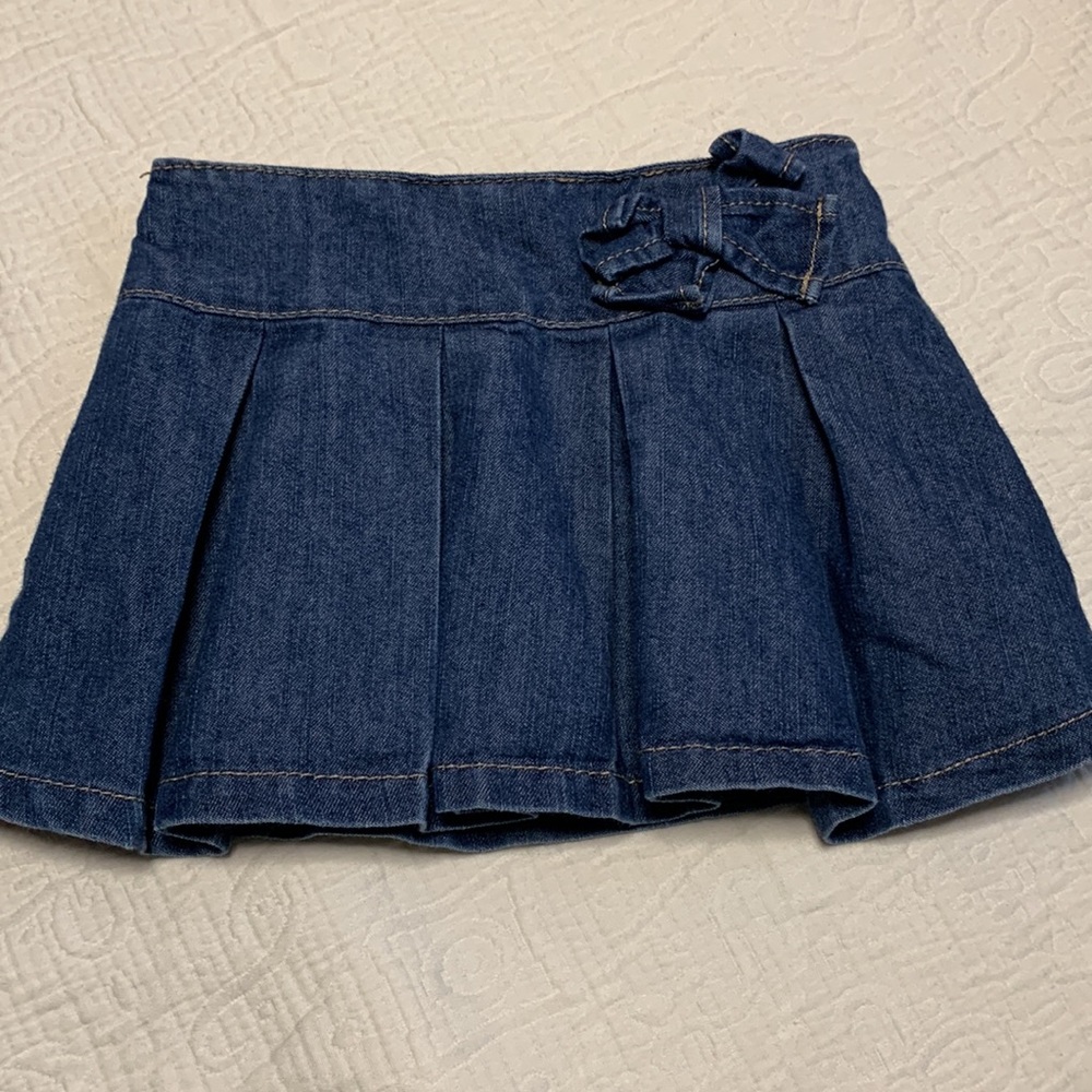 3T (4/$20) Lightweight Denim Skort by Okie Dokie
